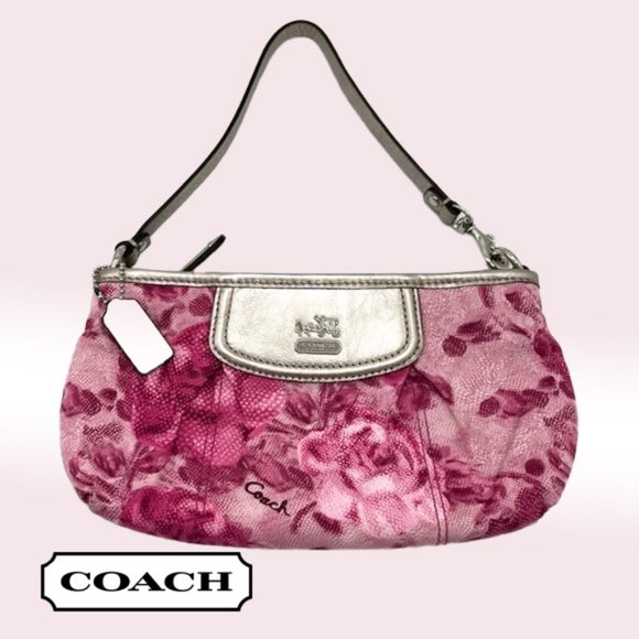 Coach Handbags - Coach Madison Floral Convertible Wristlet
